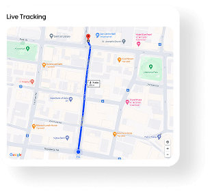 Live tracking