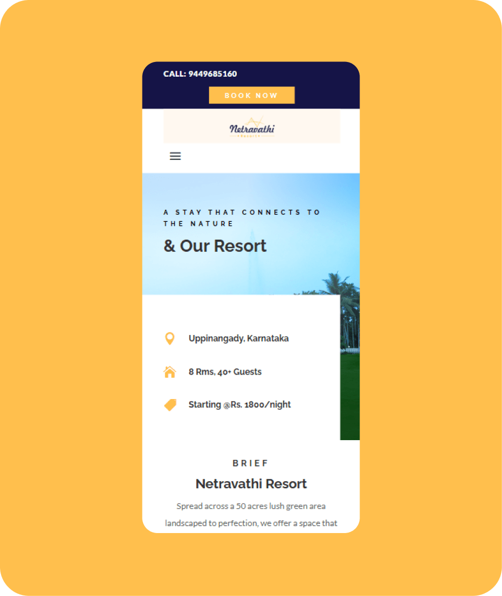 Netravathi Resort