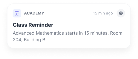 class-reminder